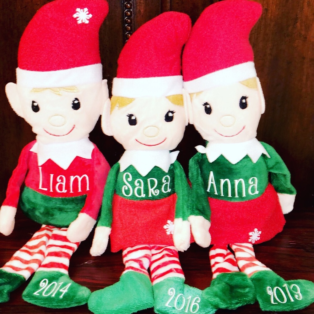 Personalized Christmas elf and elves